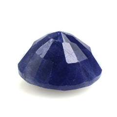 BLUE SAPPHIRE PLAIN LENTIL CUSHION (BLUE)(OPAQUE)(SI) 8.00X8.00 MM 1.96 CTS