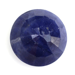 BLUE SAPPHIRE PLAIN LENTIL CUSHION (BLUE)(OPAQUE)(SI) 8.00X8.00 MM 1.96 CTS