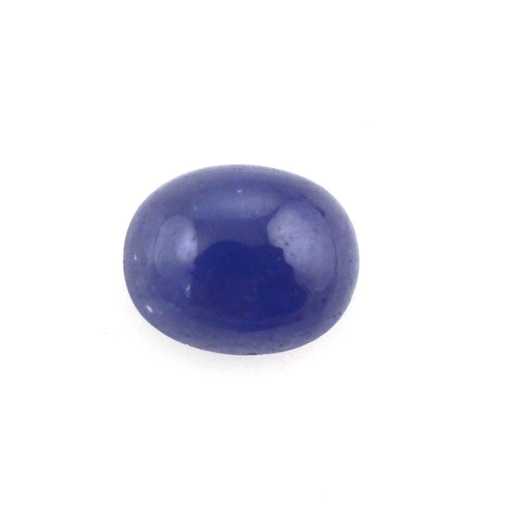 BLUE SAPPHIRE OVAL CAB 5X4MM 0.48 Cts.