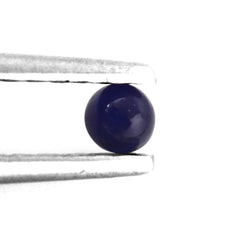 BLUE SAPPHIRE ROUND CAB 3MM 0.14 Cts.