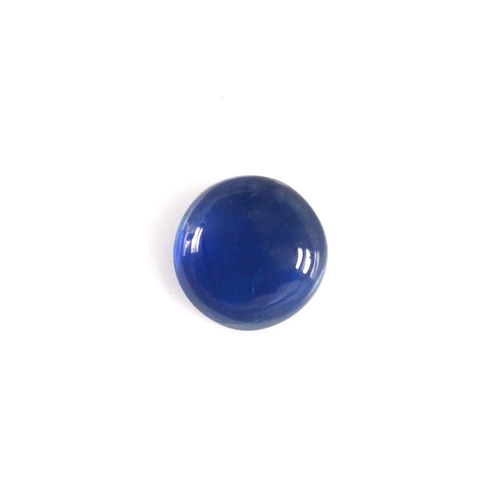 BLUE SAPPHIRE ROUND CAB 4MM 0.43 Cts.