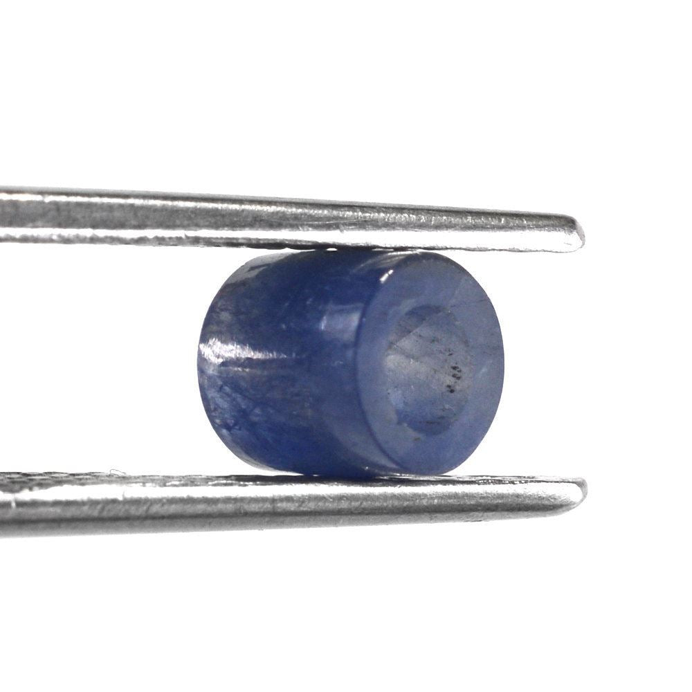 BLUE SAPPHIRE TUBE SHAPE 5.50X5.00MM 1.53 Cts.