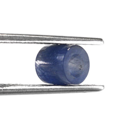 BLUE SAPPHIRE TUBE SHAPE 5.50X5.00MM 1.53 Cts.