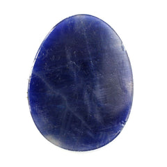 BLUE SAPPHIRE ROSE CUT IRREGULAR OVAL CAB 34.50X26.50MM 34.50 Cts.