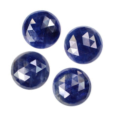 BLUE SAPPHIRE ROSE CUT ROUND CAB 16MM 11.53 Cts.