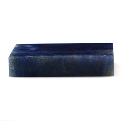 BLUE SAPPHIRE PLAIN RECTANGLE PLATE 30X18MM 63.60 Cts.