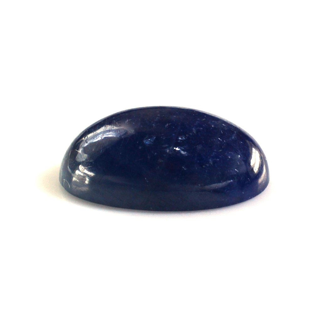 BLUE SAPPHIRE OVAL CAB 13X9MM 6.20 Cts.