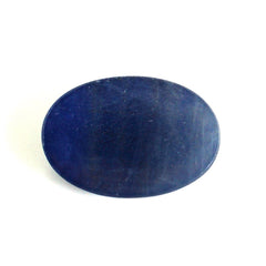 BLUE SAPPHIRE OVAL CAB 13X9MM 6.20 Cts.
