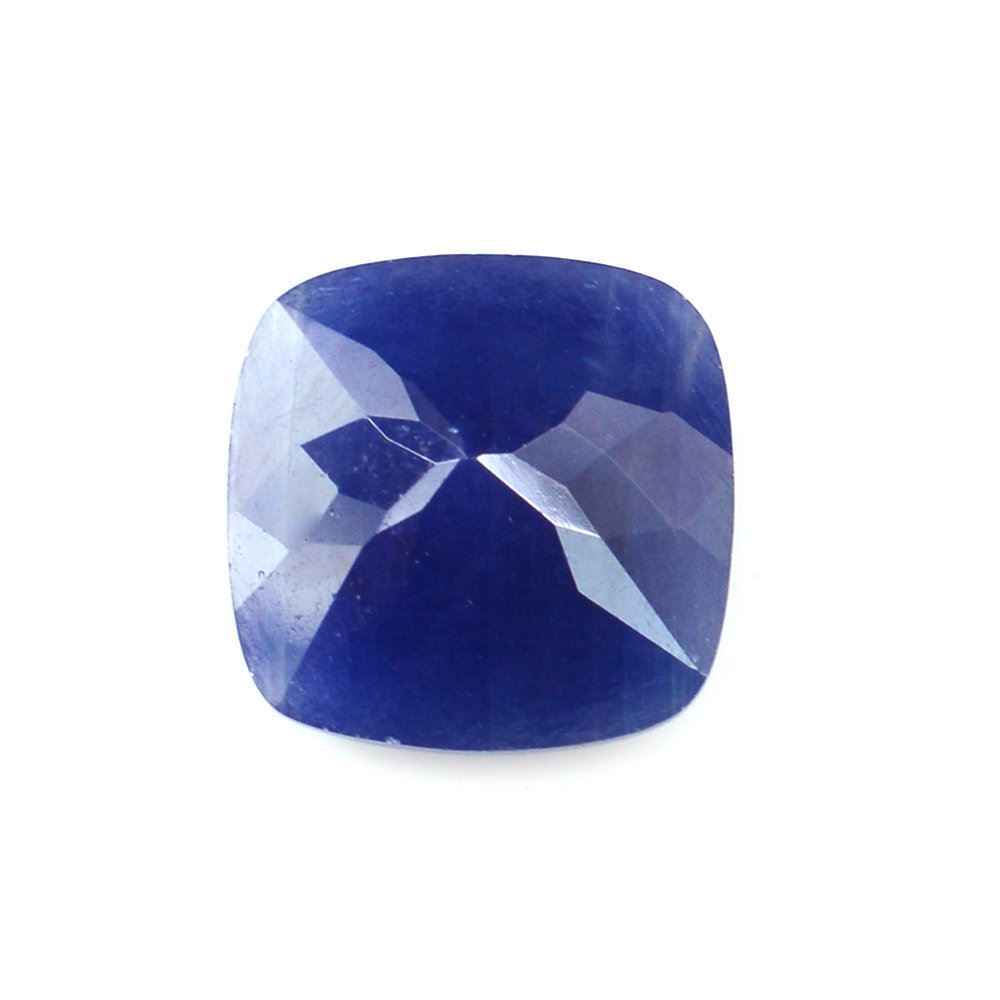 BLUE SAPPHIRE CUT CUSHION 10MM 4.15 Cts.