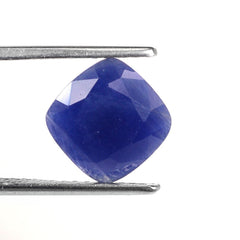 BLUE SAPPHIRE CUT CUSHION 10MM 4.15 Cts.