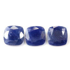 BLUE SAPPHIRE CUT CUSHION 10MM 4.15 Cts.