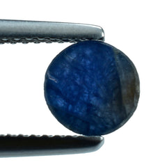 BLUE SAPPHIRE ROUND PLATES 6.50MM 1.12 Cts.