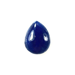BLUE SAPPHIRE PLAIN LENTIL PEAR 8X6MM 1.84 Cts.