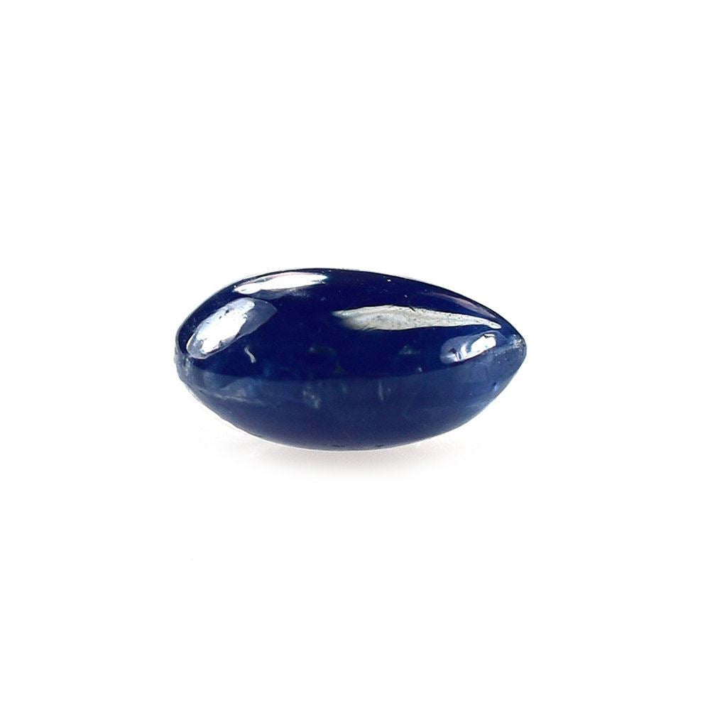 BLUE SAPPHIRE PLAIN LENTIL PEAR 8X6MM 1.84 Cts.