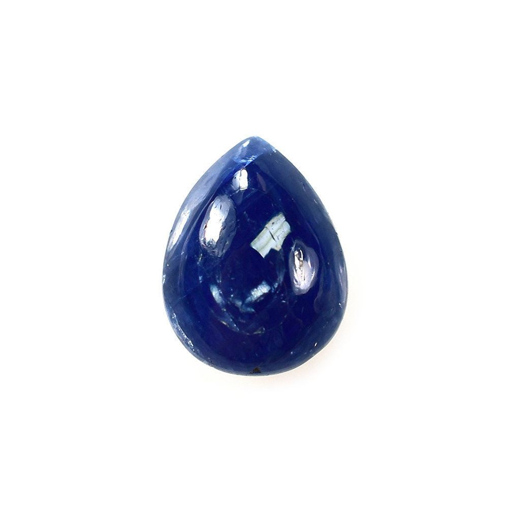 BLUE SAPPHIRE PLAIN LENTIL PEAR 8X6MM 1.84 Cts.