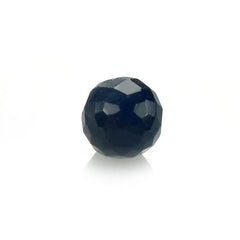 BLUE SAPPHIRE FACETED DROPS (BLUE) (OPAQUE) (HALF DRILL) 8X5 MM 1.94 CTS