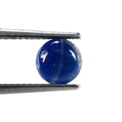 BLUE SAPPHIRE PLAIN ROUND CAB (BLUE)(OPAQUE) 6.00X6.00 MM 1.00 CTS