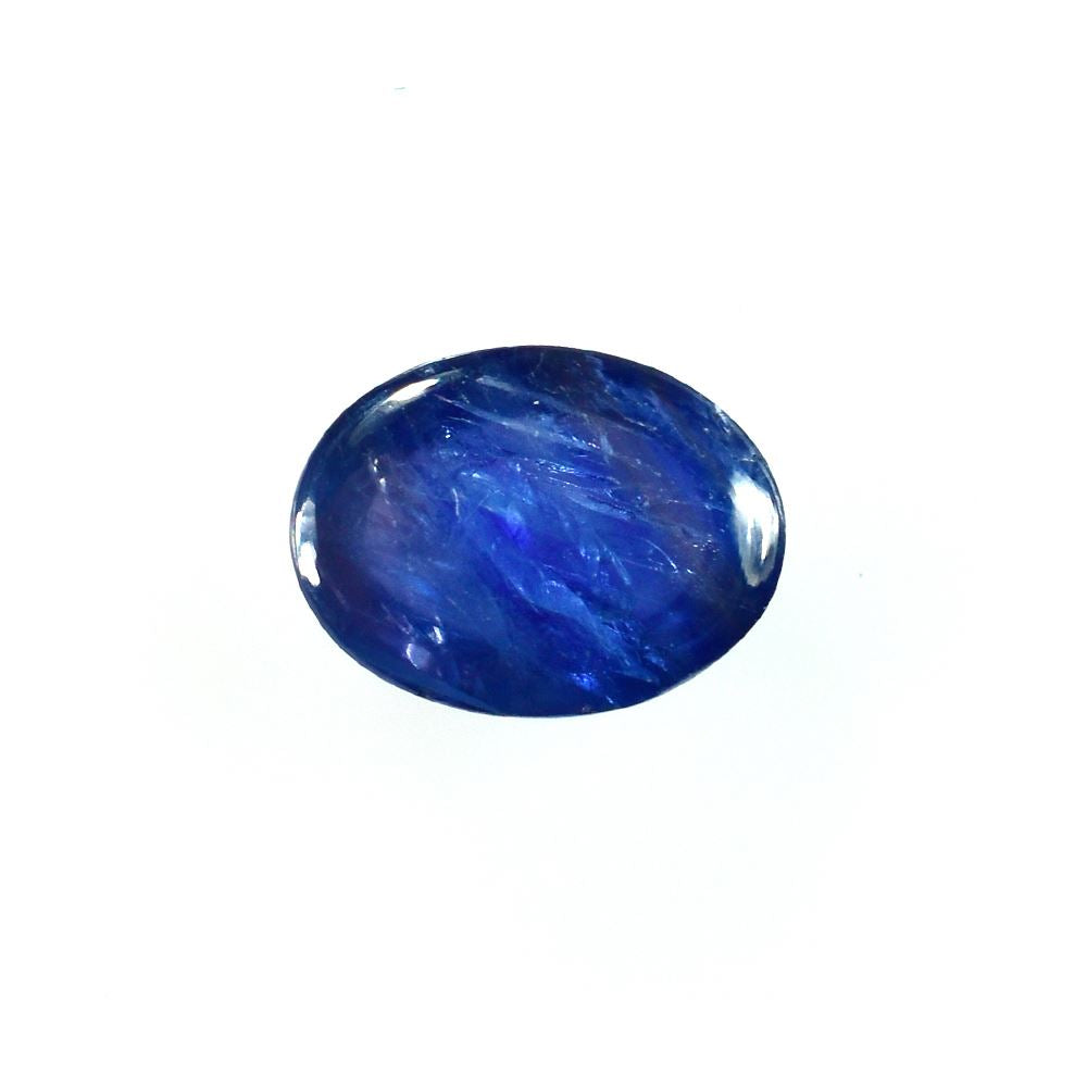 BLUE SAPPHIRE PLAIN OVAL CAB (BLUE)(OPAQUE) 8.00X6.00 MM 1.71 CTS