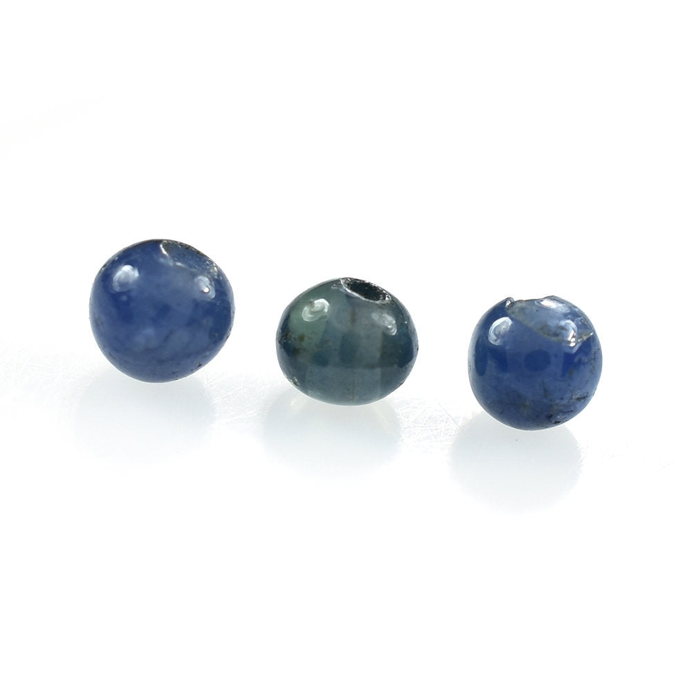 BLUE SAPPHIRE PLAIN BALLS 3MM (FULL DRILL) 0.21 Cts.