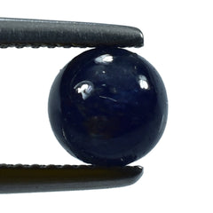 BLUE SAPPHIRE PLAIN BALLS (FULL DRILL) 6.50MM 2.57 Cts.