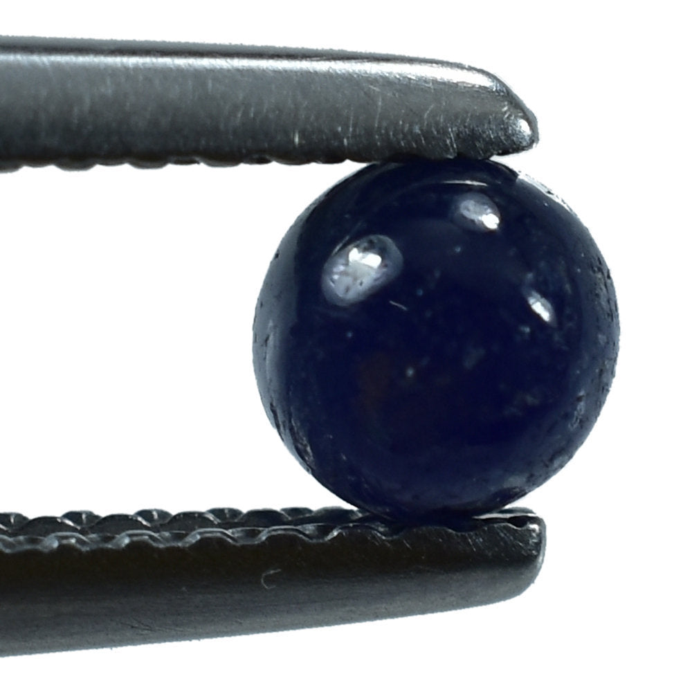 BLUE SAPPHIRE PLAIN BALLS 4.50MM (FULL DRILL) 0.90 Cts.