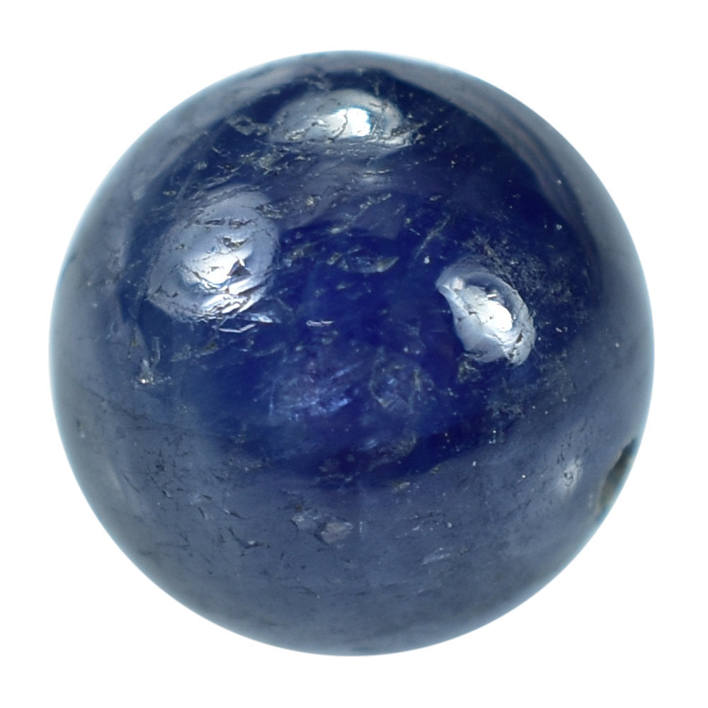 BLUE SAPPHIRE PLAIN BALLS (FULL DRILL) 8.50MM 6.13 Cts.