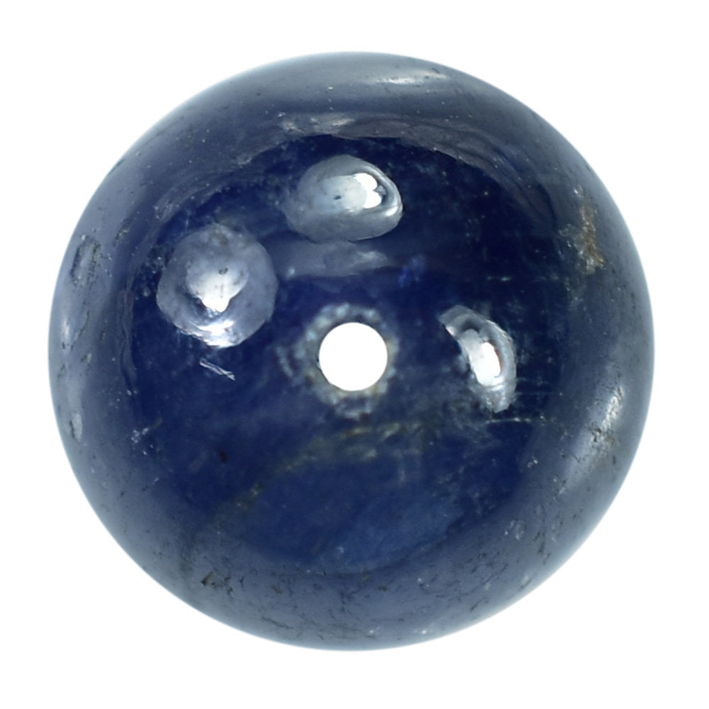 BLUE SAPPHIRE PLAIN BALLS (FULL DRILL) 8.50MM 6.13 Cts.