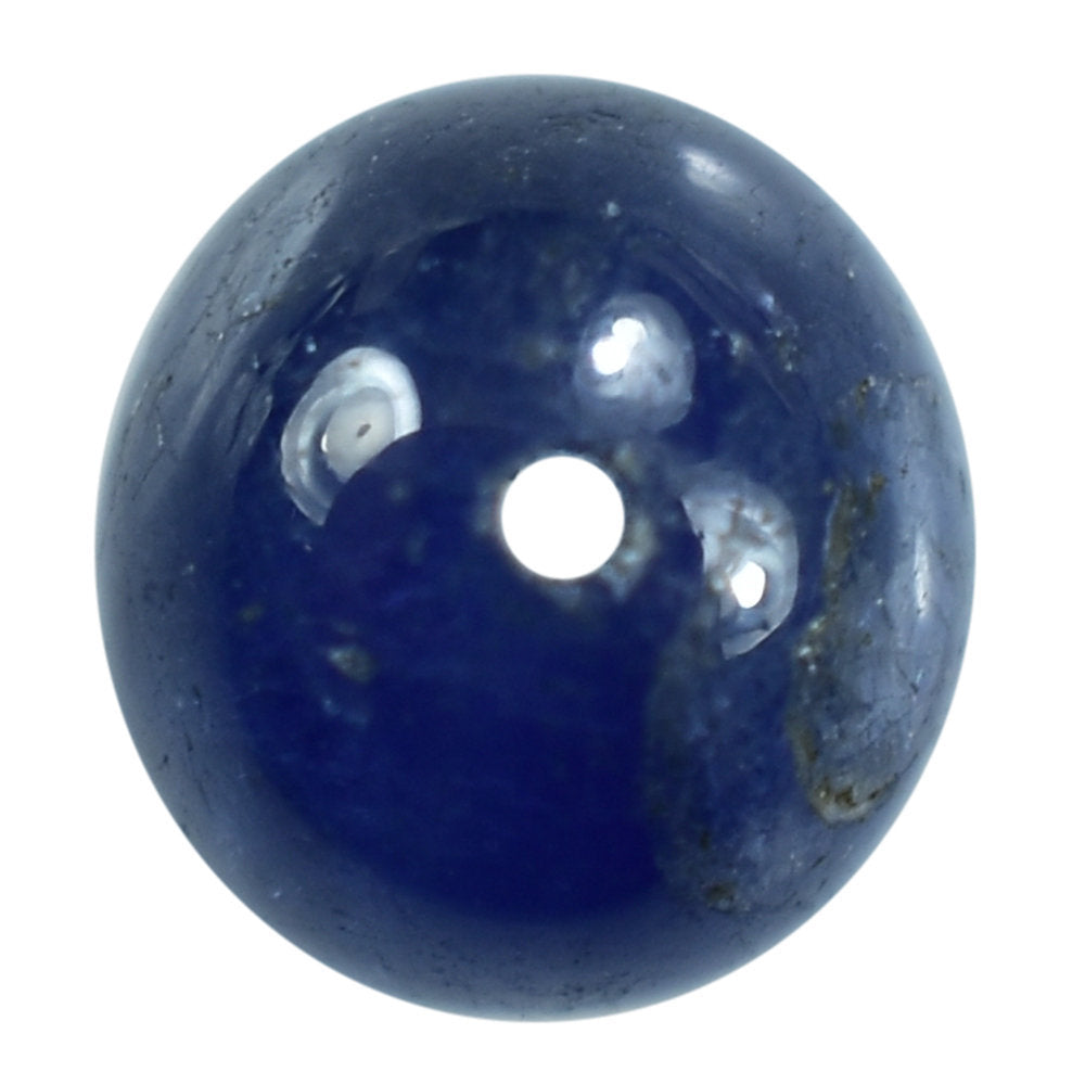 BLUE SAPPHIRE PLAIN BALLS (FULL DRILL) 5.50MM 1.65 Cts.