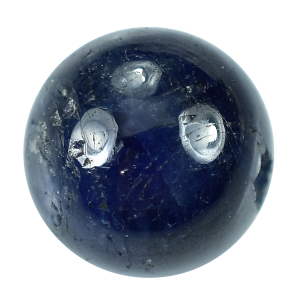 BLUE SAPPHIRE PLAIN BALLS (FULL DRILL) 7.50MM 4.34 Cts.