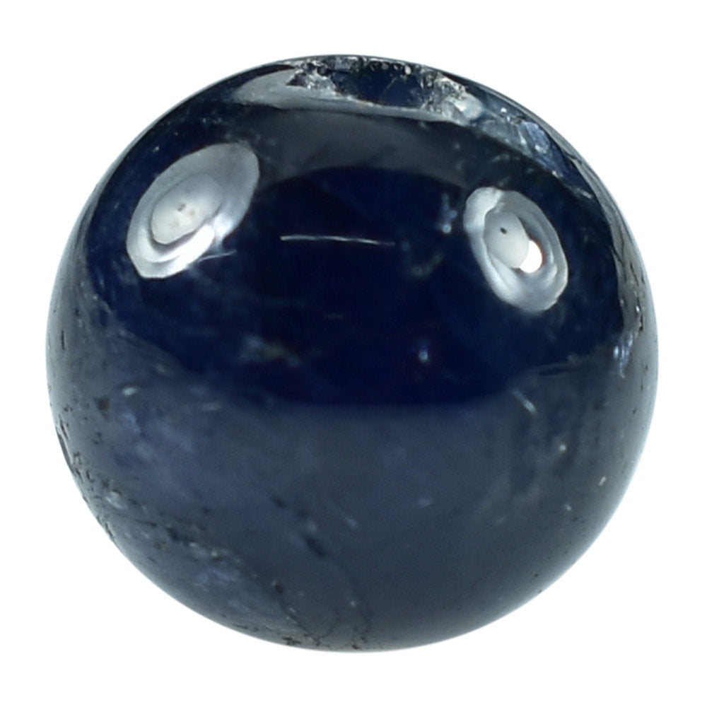 BLUE SAPPHIRE PLAIN BALLS (FULL DRILL) 7.50MM 4.34 Cts.