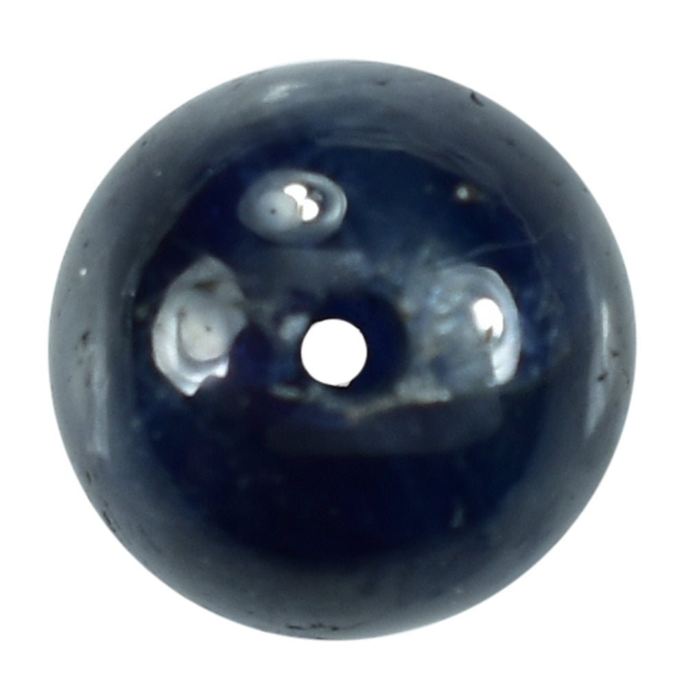 BLUE SAPPHIRE PLAIN BALLS (FULL DRILL) 7.50MM 4.34 Cts.