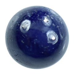 BLUE SAPPHIRE PLAIN BALLS (HALF DRILL) 7MM 3.75 Cts.