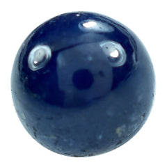 BLUE SAPPHIRE PLAIN BALLS (HALF DRILL) 7MM 3.75 Cts.