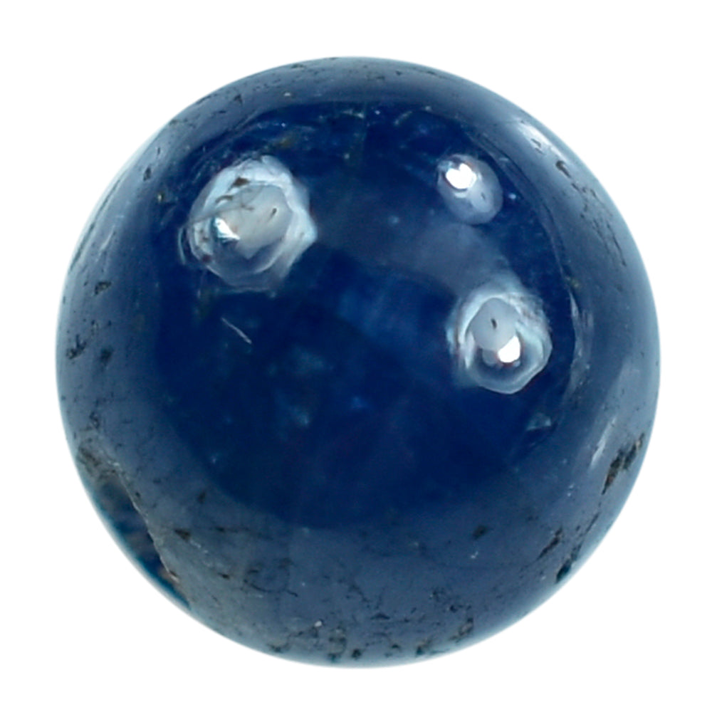 BLUE SAPPHIRE PLAIN BALLS (FULL DRILL) 5.00X5.00MM 1.23 Cts.