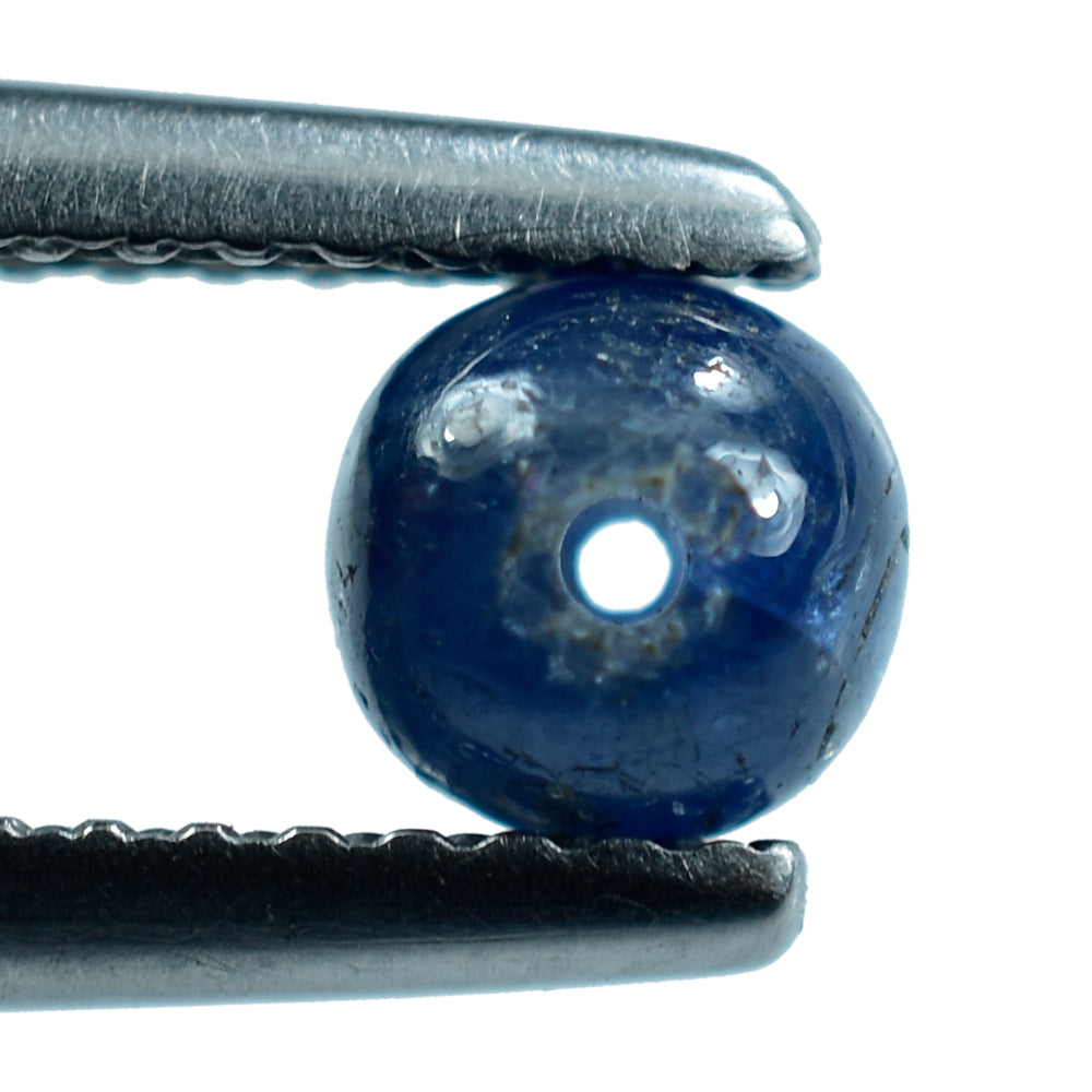 BLUE SAPPHIRE PLAIN BALLS (FULL DRILL) 5.00X5.00MM 1.23 Cts.