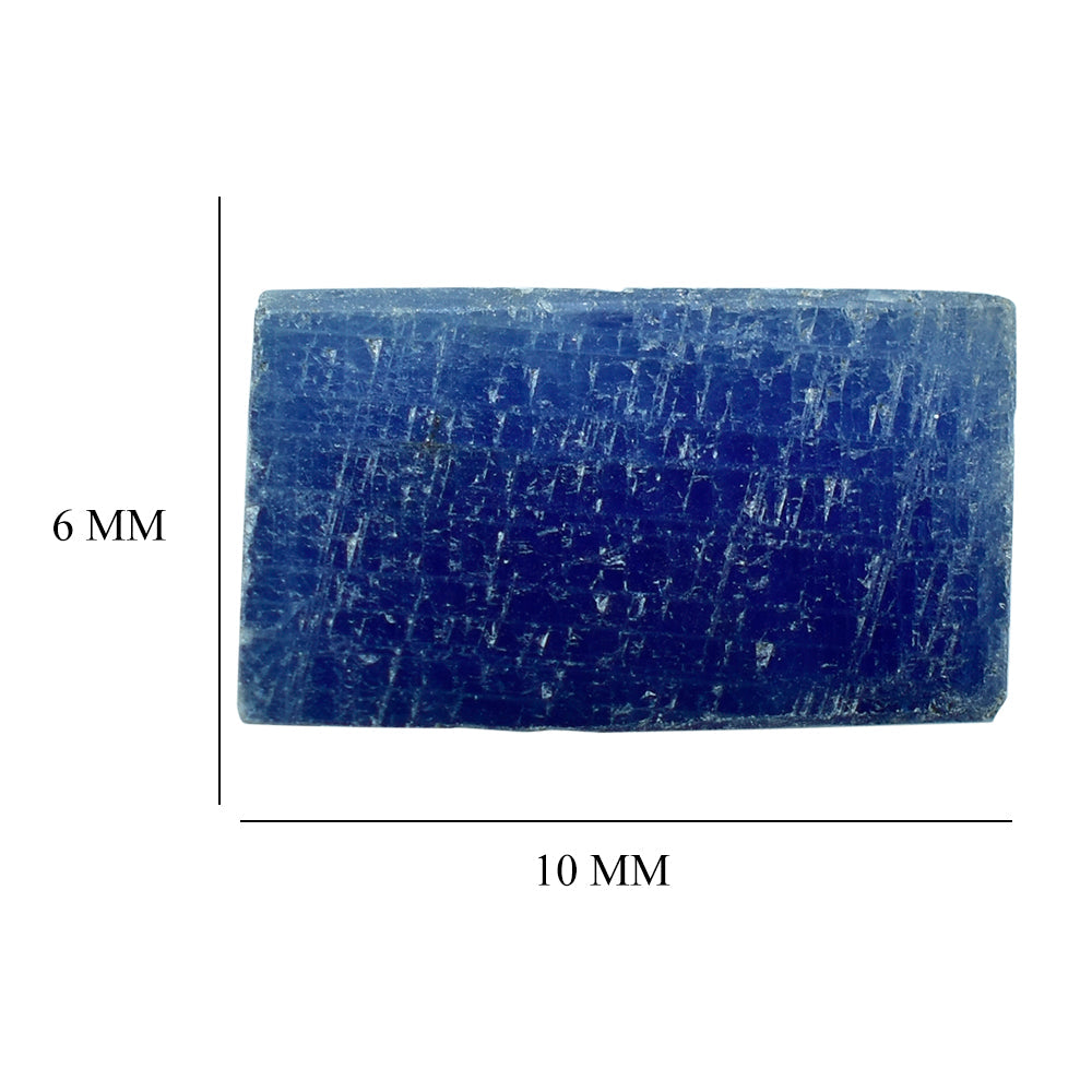 BLUE SAPPHIRE BAGUETTE PLATES 10X6MM 2.33 Cts.