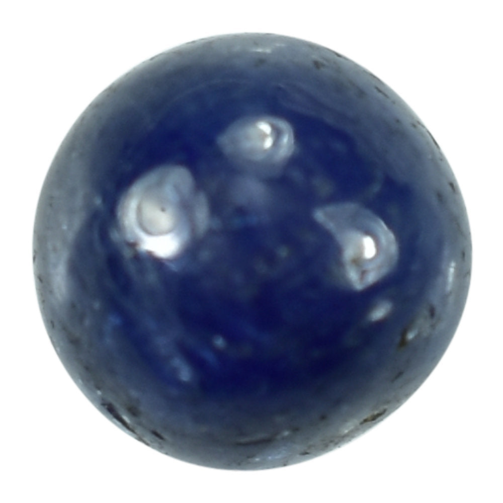 BLUE SAPPHIRE PLAIN BALLS 6mm 2.24 Cts.