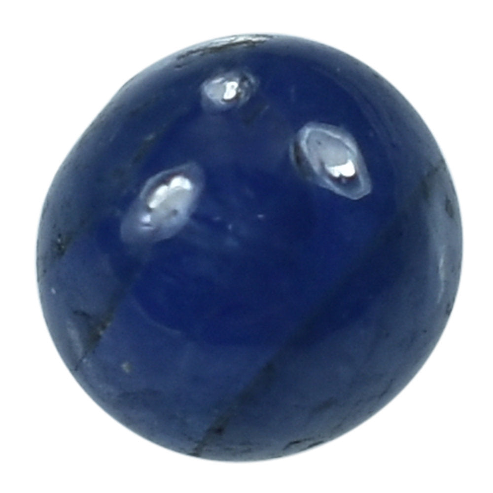 BLUE SAPPHIRE PLAIN BALLS 4MM 0.66 Cts.