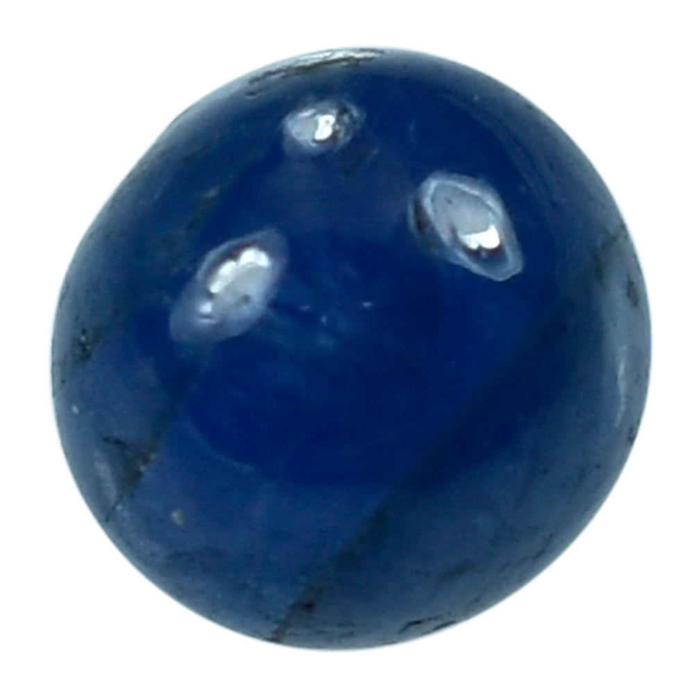 BLUE SAPPHIRE PLAIN BALLS 4MM 0.66 Cts.