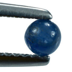 BLUE SAPPHIRE PLAIN BALLS 4MM 0.66 Cts.