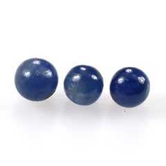 BLUE SAPPHIRE PLAIN BALLS 4MM 0.66 Cts.