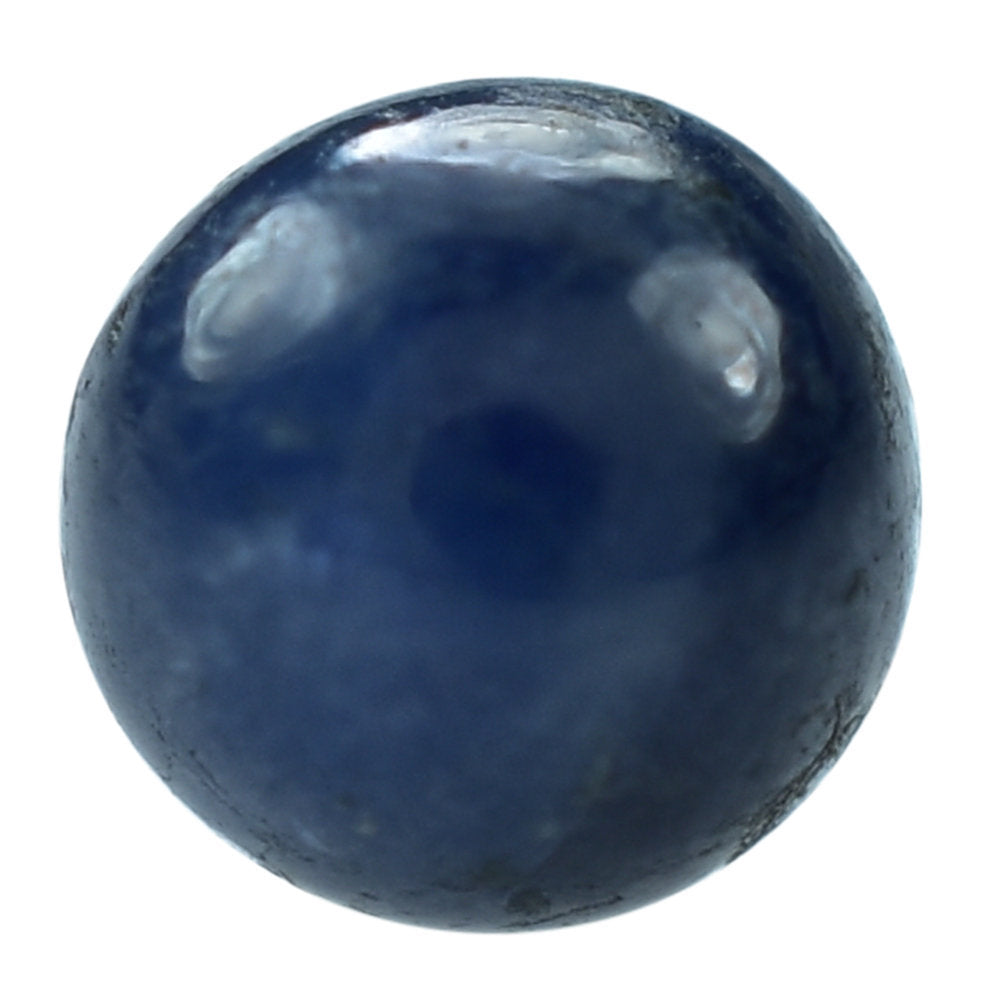 BLUE SAPPHIRE PLAIN BALLS 4.50MM 0.97 Cts.