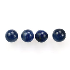 BLUE SAPPHIRE PLAIN BALLS 4.50MM 0.97 Cts.