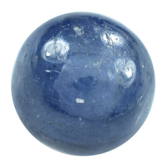 BLUE SAPPHIRE PLAIN BALLS (HALF DRILL) 8MM 4.23 Cts.