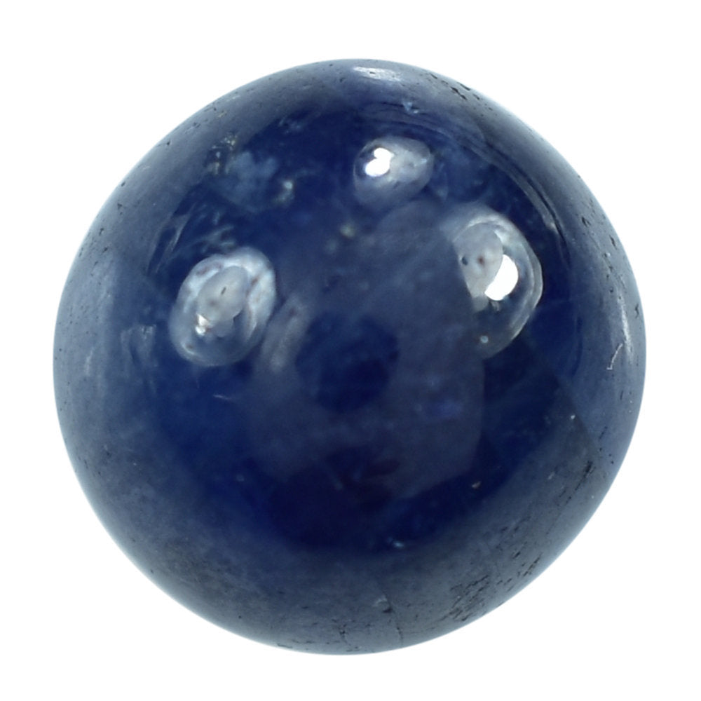 BLUE SAPPHIRE PLAIN BALLS 7.50MM 4.67 Cts.