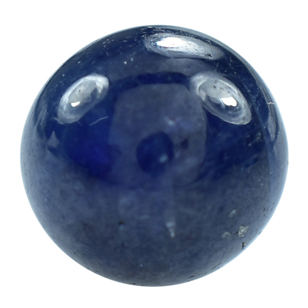 BLUE SAPPHIRE PLAIN BALLS 7.50MM 4.67 Cts.