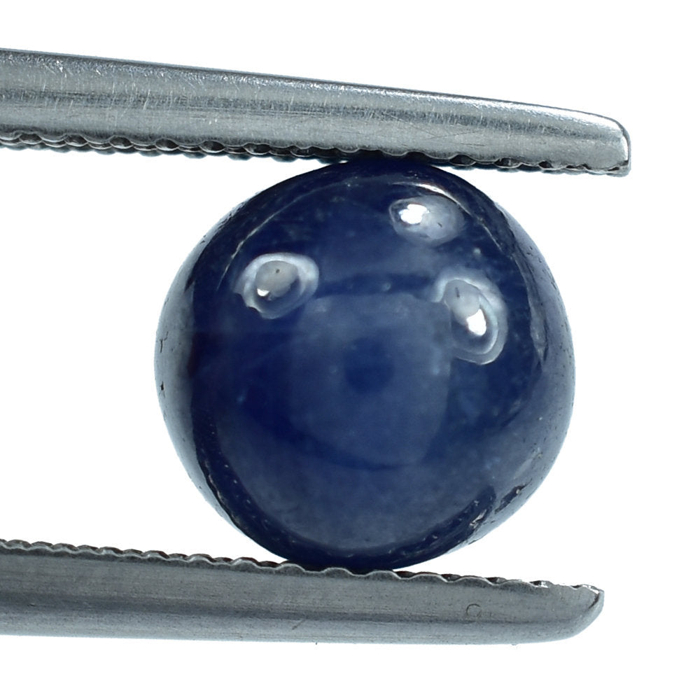 BLUE SAPPHIRE PLAIN BALLS 7.50MM 4.67 Cts.