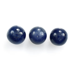 BLUE SAPPHIRE PLAIN BALLS 7.50MM 4.67 Cts.