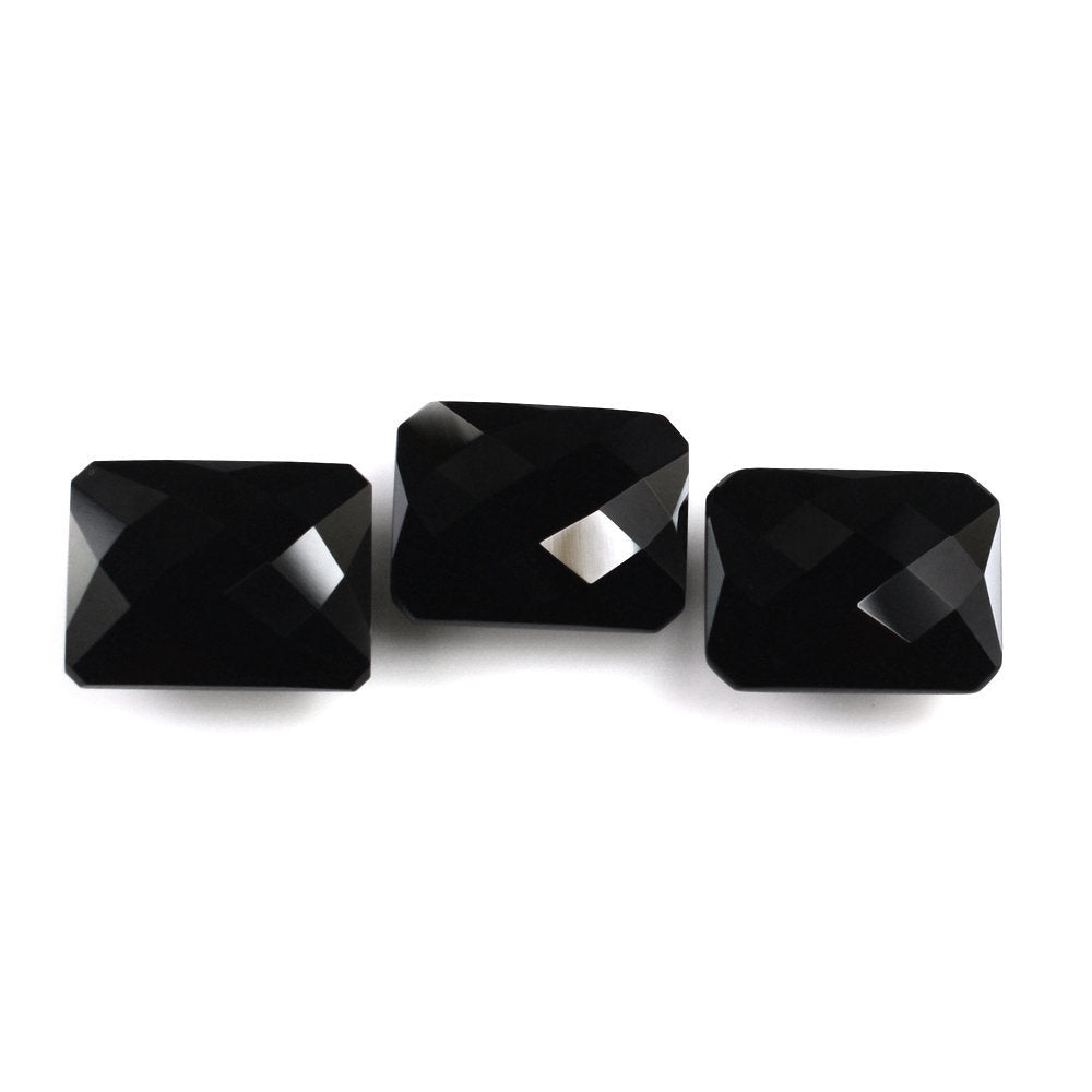 BLACK SPINEL BRIOLETTE OCTAGON 2nd 13X10MM 5.47 Cts.