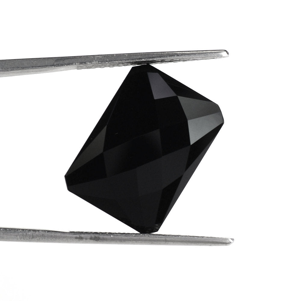 BLACK SPINEL BRIOLETTE OCTAGON 2nd 18X13MM 13.78 Cts.